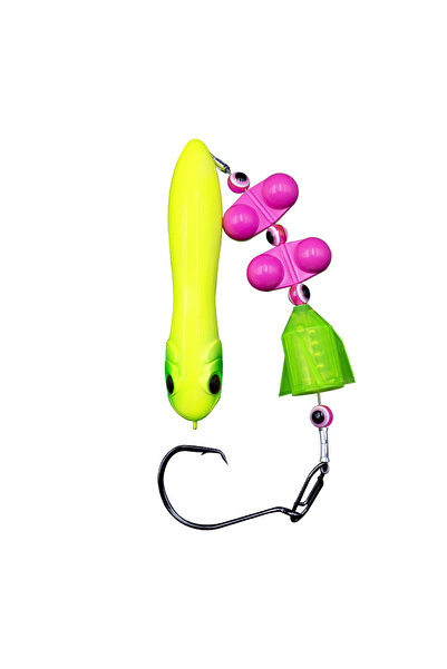 Choice 8I0 منصات سمك السلور الصفراء ZYZ قطعة واحدة مع خطافات دائرية 6/0# 7/0#...