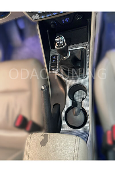 ODAC TUNING Hyundai Tucson Manuel Vites Kaplama Konsol, Trim, Maun, Torpido K...