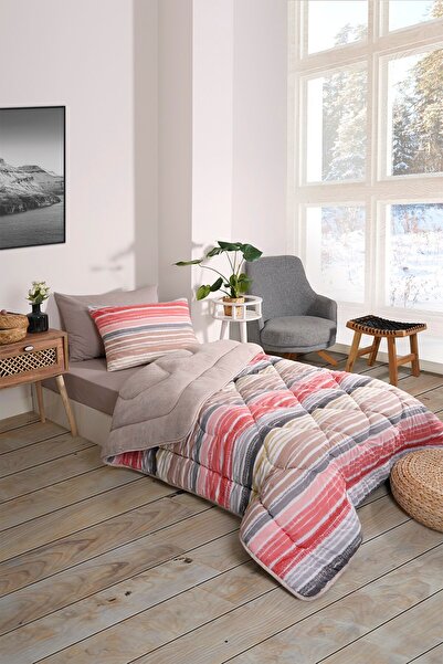 Sudemhome Μονό σετ ύπνου Welsoft Παπλωματάκι διπλής όψης Wellsoft Fluffy Fleece και σεντόνι 100x200