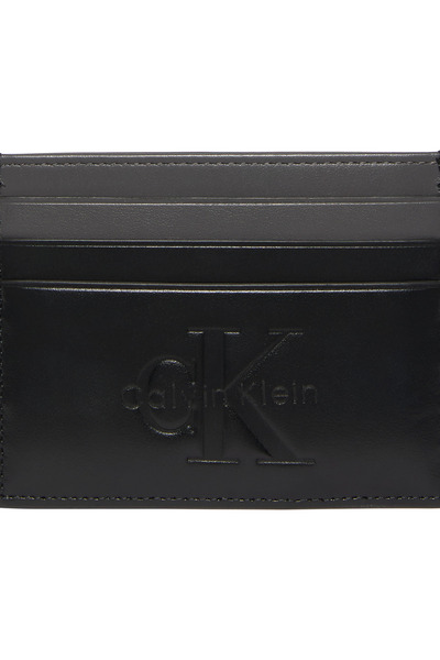 Calvin Klein Men Black Bold Card Holder Case