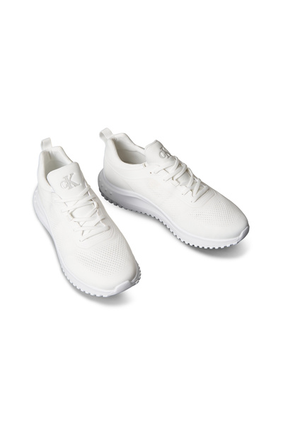 Calvin Klein Men White Eva Runner Sock Mix Low Top Trainers