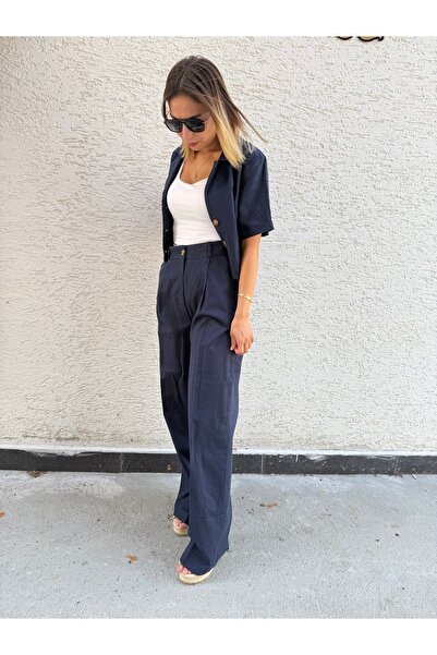 Bahar Lacivert keten takım