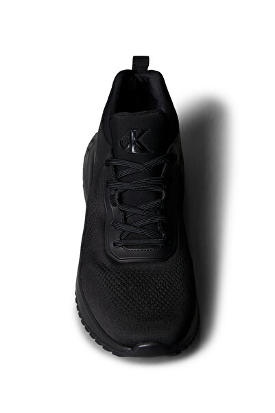 Calvin Klein Men Black Eva Runner Sock Mix Low Top Trainers