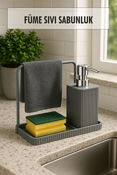 EWs Dozator za tečni sapun sa držačem za peškire i dozator za tečni sapun sa ...