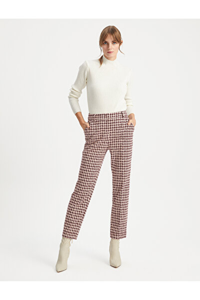 BGN workshop Viscose Mixed Pattern Knitted Pants