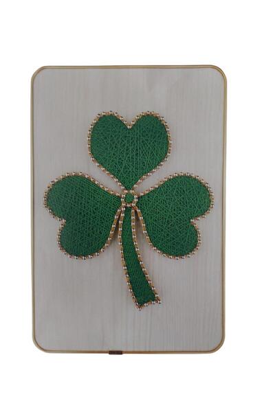 Gül DIY Clover Rope Art Set 21*30 cm