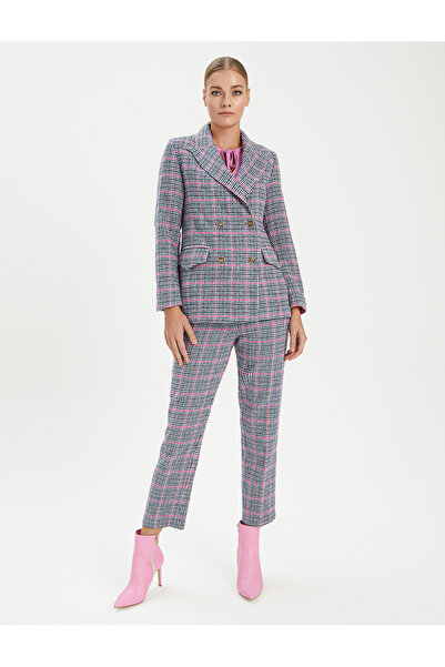 BGN workshop سترة منقوشة من الفلانيل