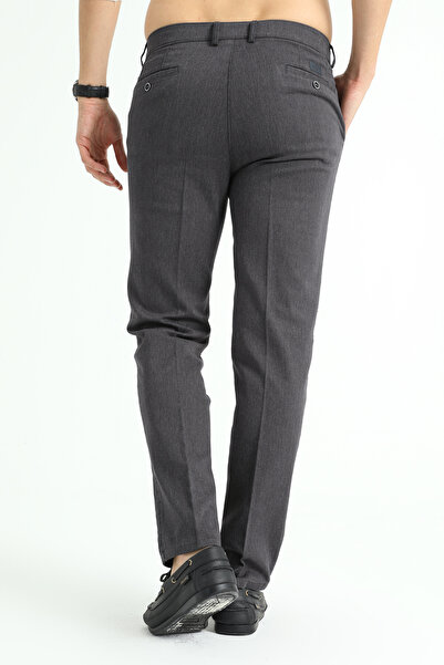 ModaPlaza Men's Bomonti Classic Linen Trousers