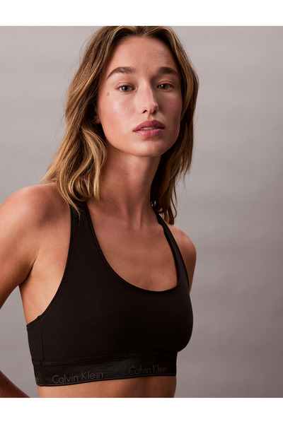 Calvin Klein Calvin Klein Women Black Icon Cotton Modal Unlined Bralette Bra
