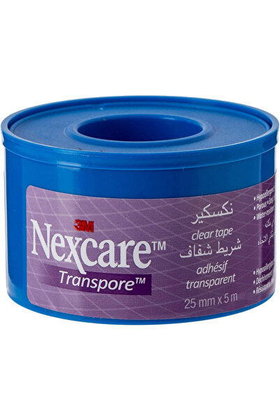 3M Nexcare Transpore Tape, Clear, 25 X 5Mm
