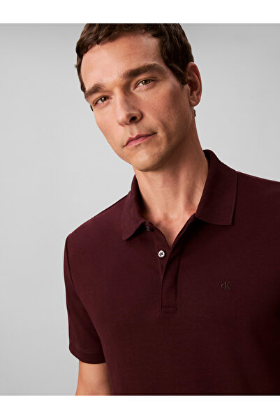 Calvin Klein Calvin Klein Men Brown Cotton Signature Slim Twill Chino Trousers