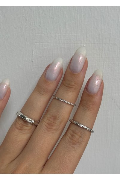 KİLİGİSTANBUL 3-Piece Elegant Ring (Normal or Joint Can Be Used)
