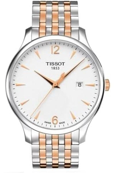 TISSOT ساعة تيسو تراديشن كوارتز رجالية - T063.610.22.037.01