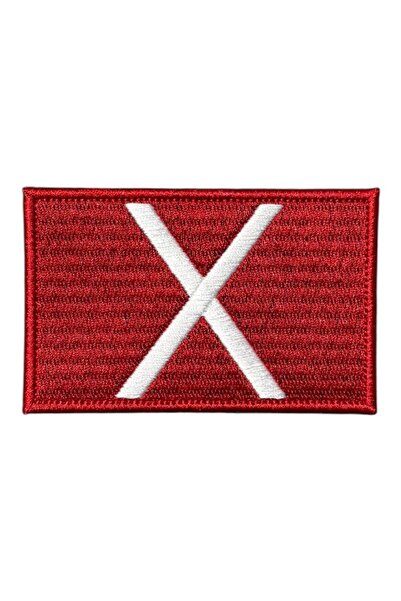 Ex Patch Squid Game X Oylama Butonu Patch Peç - 8x5 cm