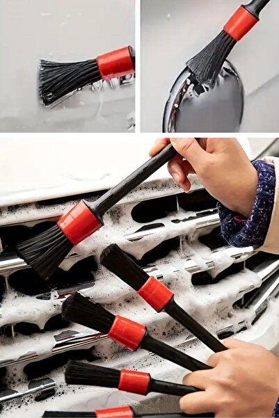 Buffer ® 5-Piece Multi-Purpose Interior and Exterior Surface Cleaning & Detailing Brush Set