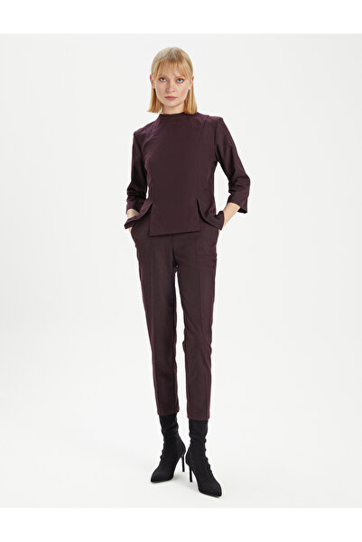 BGN workshop بلوزة فيسكوز كاريم بتفاصيل YIRTMAC