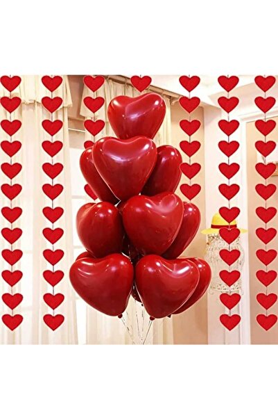pure age Large Size Heart Balloon 10 Pieces for Lover and Special Day