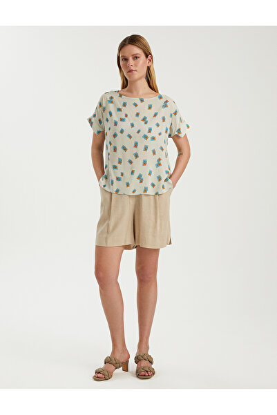 BGN workshop BLUZĂ CU MÂNĂ DUBĂ CU DETALIE DE FĂRĂ LA SPATE