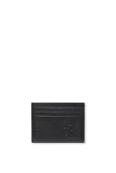 Calvin Klein Calvin Klein Men Black Bold Leather Card Holder