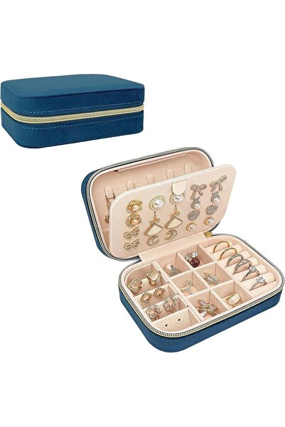 gaman Multi-Purpose Jewelry Organizer Travel Type Necklace, Earrings, Ring an...