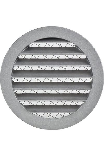 PAA-auto Aluminum ventilation grille, diameter Ø 96 mm