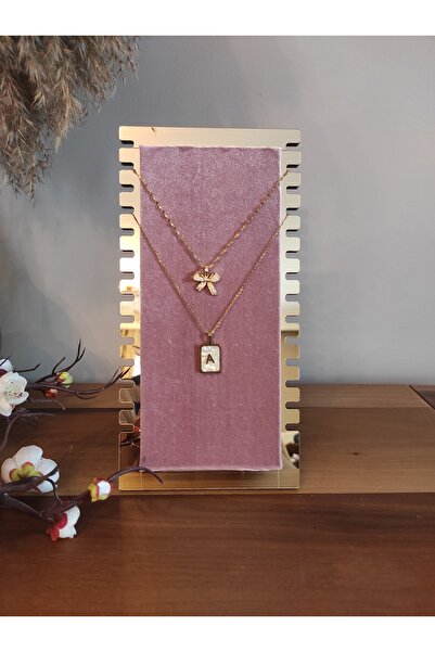 aycut Dekoratif Ahşap Takı Organizer Stand Kolye Bileklik Aksesuar Düzenleyic...