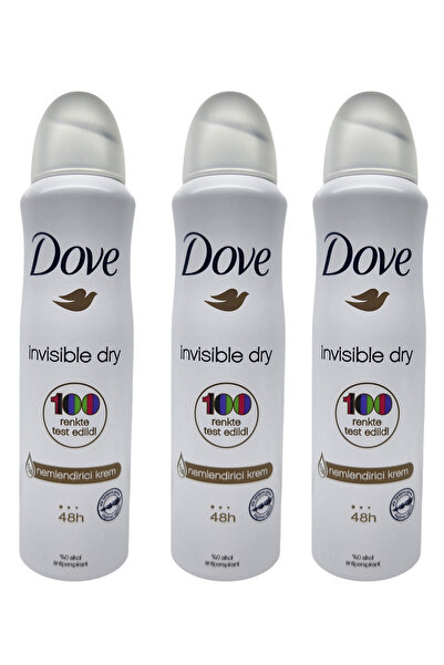 Dove İnvisible Dry Deodorant 150ml x 3 Adet