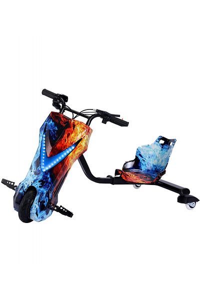 OEM Tricicleta electrica drift pentru copii, Drift 36v 4.4ah Bluetooth, Viteza –20 kmh icefire