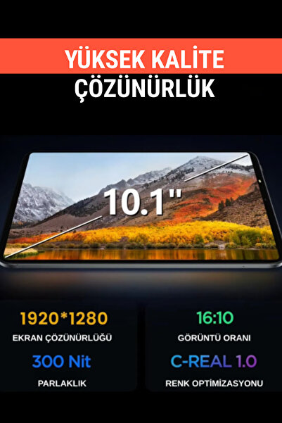 WUNİT HK Pad Pro 10 Klavye-Mouse-Kalem-Kılıf-Şarj Seti Hediyeli 10.1 İNÇ Ekran 8000 MAH Batarya