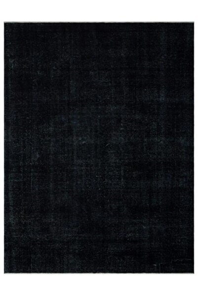 Apex Halı Eskitme Vintage Halı XLarge El Dokuma Naturel Siyah 24532 308 x 408 cm