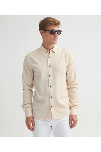 ENZİM JEANS Aerobin Fabric Draped Shirt