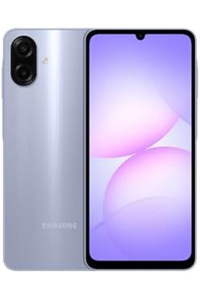 Samsung Galaxy A07 LTE, Android Smartphone, 128GB Storage, 4GB RAM, Light Violet