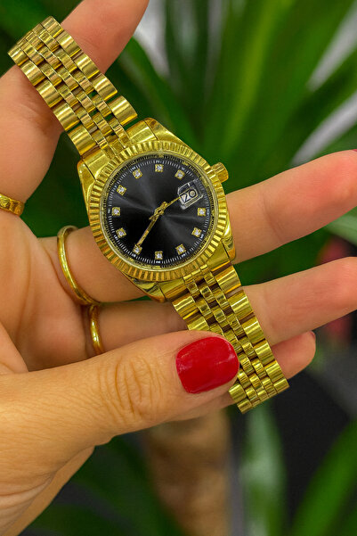 LOOQ Takvimli Lüx Kadın Saat