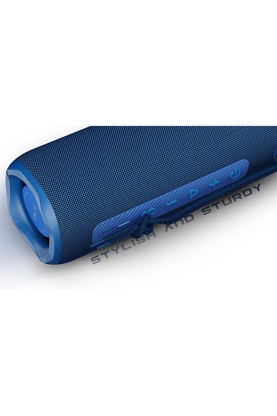 HiFuture Alpha BeatMaker Portable Wireless Speaker, IPX7 Waterproof, 12 Hours Playtime (Blue)