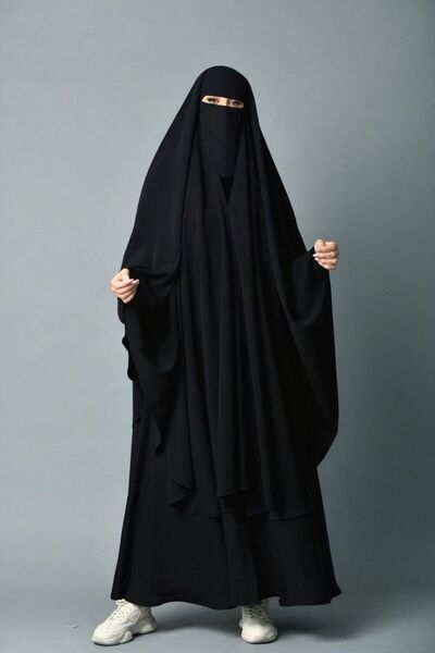 elegant hijab Blackcurrant