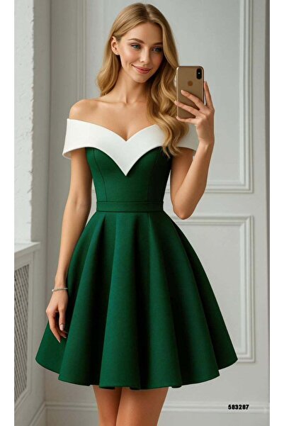 SİSİ STRAPLEZ ELBİSE