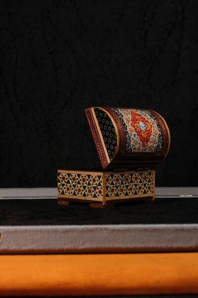 dergah tesbih İran Hatemkari İsçiliği El Yapimi Kutu