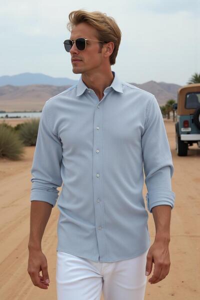 ENZİM JEANS Aerobin Fabric Draped Shirt