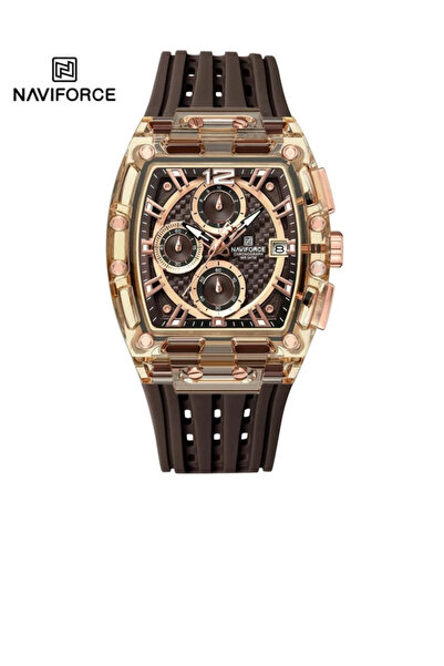 Naviforce Naviforce Men's Quartz Watch with Auto Date, Week, Business Display, Analog Wrist Watches