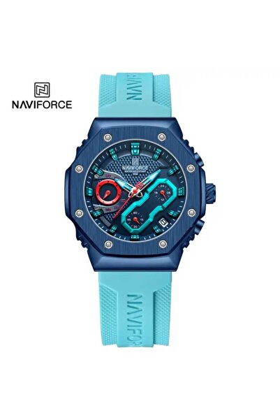 Naviforce Watch Naviforce Men's Waterproof Quartz Luminous Watches with Silic...