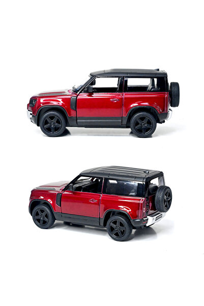 Kinsmart 1:36 Scale Door Openable Pull Back Action Land Rover Defender 90 Diecast Metal Alloy Toy Car