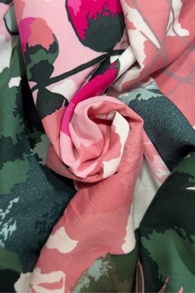 kumaş sarayı Cotton Viscose Fabric – Multi-Purpose Fabric for Daily and Special Designs Width 150 cm