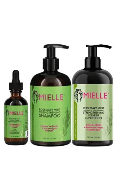 ROSEMARY مجموعة زيت نمو النعناع 5 قطع