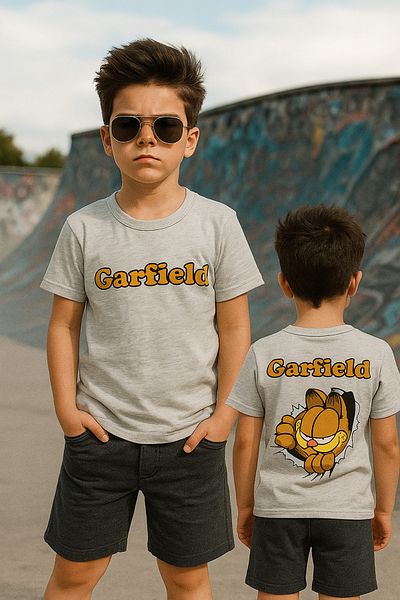 Neefy 2025 Summer New Season Boy's 1 Piece Printed First Quality Combed T-Shirt