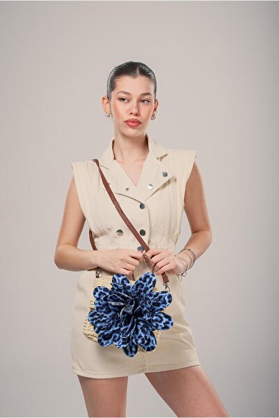 ÇÇS Kadın 17955 Hasır Omuz Çantası