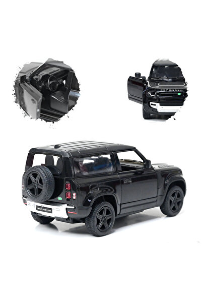 Kinsmart 1:36 Scale Door Openable Pull Back Action Land Rover Defender 90 Diecast Metal Alloy Toy Car