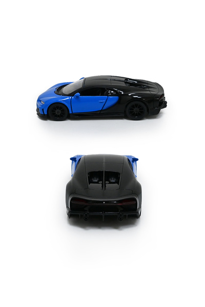 Kinsmart Bugatti Chiron Super sport Car Die Cast Metal Doors Openable Pull Back Action Toy