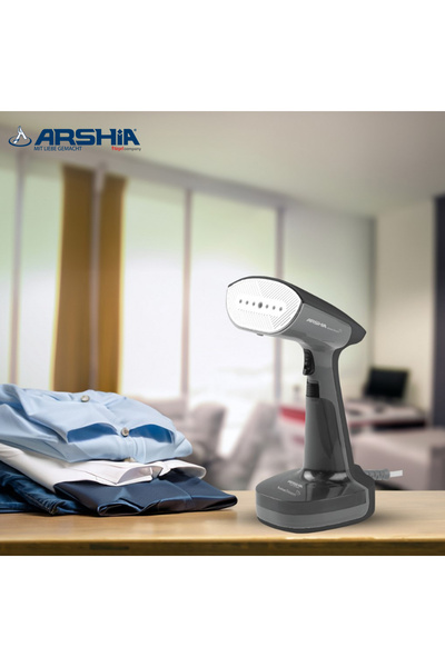 Arshia Arshia German Handheld Steam Iron, 1800 Watts - Black