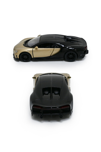 Kinsmart Bugatti Chiron Super sport Car Die Cast Metal Doors Openable Pull Back Action Toy