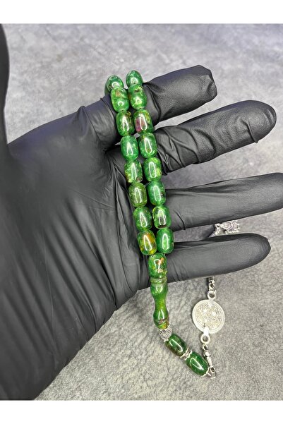 Mos Tespih Mosaic High-End Crimping Amber Prayer Beads